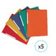 Pack x5: Carpeta de gomas | Cartón | 320x243mm (Surtidos)