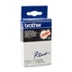 Cinta Brother TCB01 texto negro sobre naranja 12mm | BROTC-B01