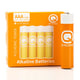 Q-nomic pilas alcalinas AAA /MN2400 / LR03 | 1,5V | 4 unidades
