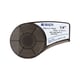 Brady M21-250-595-YL cinta de vinilo negro sobre amarillo 6,35 mm x 6,40 m | BRAM21-250-595-YL