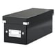 Leitz 6041 WOW Caja de Almacenamiento CDs Negra | Para 30 CDs