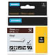 Dymo 1805418 IND Rhino cinta vinilo blanco sobre marrón 19mm | DYM1805418
