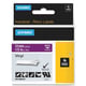 Dymo 1805415 IND Rhino cinta vinilo blanco sobre púrpura 12mm | DYM1805415