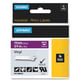 Dymo 1805421 IND Rhino cinta vinilo blanco sobre púrpura 19mm | DYM1805421