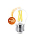 Philips bombilla LED E27 filamento luz cálida regulable 5.9W | 60W