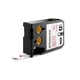 Dymo XTL 1868757 cinta vinilo rojo sobre blanco 19mm | DYM1868757