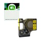 Q-Nomic 18056 (S0718310) IND Rhino cinta termoretráctil negro sobre amarillo 12mm | QNS0718310