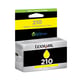 Lexmark 210 (14L0088E) Cartucho de tinta amarillo | LEX14L0088E