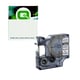 Q-Nomic 18508 (S0718160) IND RHINO poliéster negro sobre transpartente 9mm | QNS0718160
