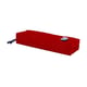 Oxford Estuche rectangular con goma | Rojo