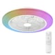 Philips Ventilador de techo con lámpara LED 48 cm | 2700K + RGB | Blanco Regulable
