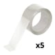 Pack 5x Cinta de Embalaje Transparente | 50mm x 66M