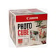 Canon PP-201 Photo Cube Marco Fotográfico + Papel Foto | 265 g 20 hojas