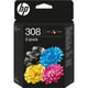Multipack HP 308 cartucho de tinta negro + color (original) | HPB-308multipack