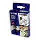 Brother TZe-N221 - 12 mm Cinta NO laminada negro / blanco (8 m) | BROTZN221
