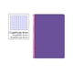 Cuaderno Espiral Folio | 80H | Cuadrícula 4mm | Tapa Dura | 75gr | Violeta