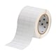 Brady THT-5-488-10 etiqueta de poliéster blanco mate 25,40 x 12,70 mm | BRATHT-5-488-10