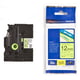 Brother TZe-C31 cinta 12mm texto negro sobre amarillo fluorescente (5M) | BROTZEC31