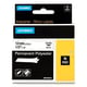 Dymo 18483 (S0718210) IND Rhino poliéster negro sobre blanco 12mm | S0718210