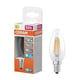 Osram bombilla LED E14 B35 filamento luz fría 3.4W | 40W