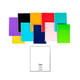 Cuaderno Espiral Folio | 80H | Liso | Tapa Blanda | 60gr (Surtidos)