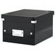 Caja almacenaje | Leitz 6043 WOW | 216 x 282 x 160 mm | Negra