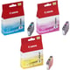 Canon CLI-8 Pack cartuchos 3 colores (C/M/Y) | CANB-CLI8CMY