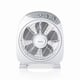 Haeger FF-012.004A Ventilador de suelo | 30 cm | Blanco