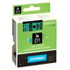 Dymo 53719 (S0720990) cinta plástica negro sobre verde 24mm | 53719