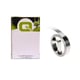 Q-Nomic S0720170/32500 Cinta de acero inoxidable Rhino sin capa adhesiva plateada 12 mm | S0720170C