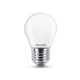 Philips bombilla LED E27 mate luz cálida 4.3W | 40W