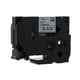 Q-Nomic TZe-344 cinta 18mm texto dorado sobre negro (8M) | QNTZe-344