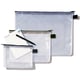 Estuche de malla | Rexel Mesh Pouch | A4 | Transparente Negro