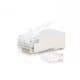 Conector Cat6 RJ45 Modular | 10 unidades | Blanco