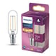 Philips bombilla LED E14 T25 filamento luz cálida 1.9W | 25W
