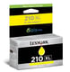 Lexmark 210 XL (14L0177E) Cartucho de tinta amarillo XL | LEX14L0177E