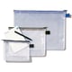 Estuche de malla | Rexel Mesh Pouch | A4 | Transparente Azul