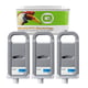 Q-Nomic PFI-703C XL Pack ahorro 3 cartuchos cian | QNB-PFI-303C
