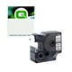 Q-Nomic 1805430 IND Rhino cinta vinilo negro sobre blanco 24mm | QN1805430