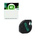 Q-Nomic 91209 (S0721730) cinta plástica negro sobre plateado 12mm | QN91209