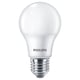 Philips Bombilla LED E27 A60 redonda mate 3000K 13W (100W) - Philips