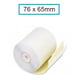 Rollo Papel Autocopia 76,5x65mm (Papel Térmico) | QNPA7665