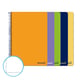 PACK x5: Cuaderno Espiral Folio | 80H | Liso | Tapa Blanda | 60gr (Surtidos)