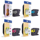 Brother LC-127XL/LC-125XL Pack 4 cartuchos | BRB-LC125XLC127XL