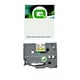 Q-Nomic TZe-C51 cinta 24mm texto negro sobre amarillo fluorescente (5M) | QNTZEC51