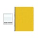 Cuaderno Espiral Folio | 80H | Rayado Horizontal | Tapa Blanda | 60gr | Amarillo