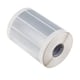 Brady BPT-6-7563-2.5 etiqueta poliéster mate metalizado 38,10 x 19,05 mm | BRABPT-6-7563-2.5