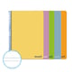 PACK x5: Cuaderno Espiral Folio | 80H | Pautado 2.5mm | Tapa Dura | 75gr (Surtidos)