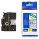 Brother TZe-M951 cinta metalizada 24mm texto negro sobre plateado mate (8M) | BROTZEM951