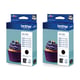 Brother LC123 Pack 2 cartuchos de tinta negros | BRB-LC123BK